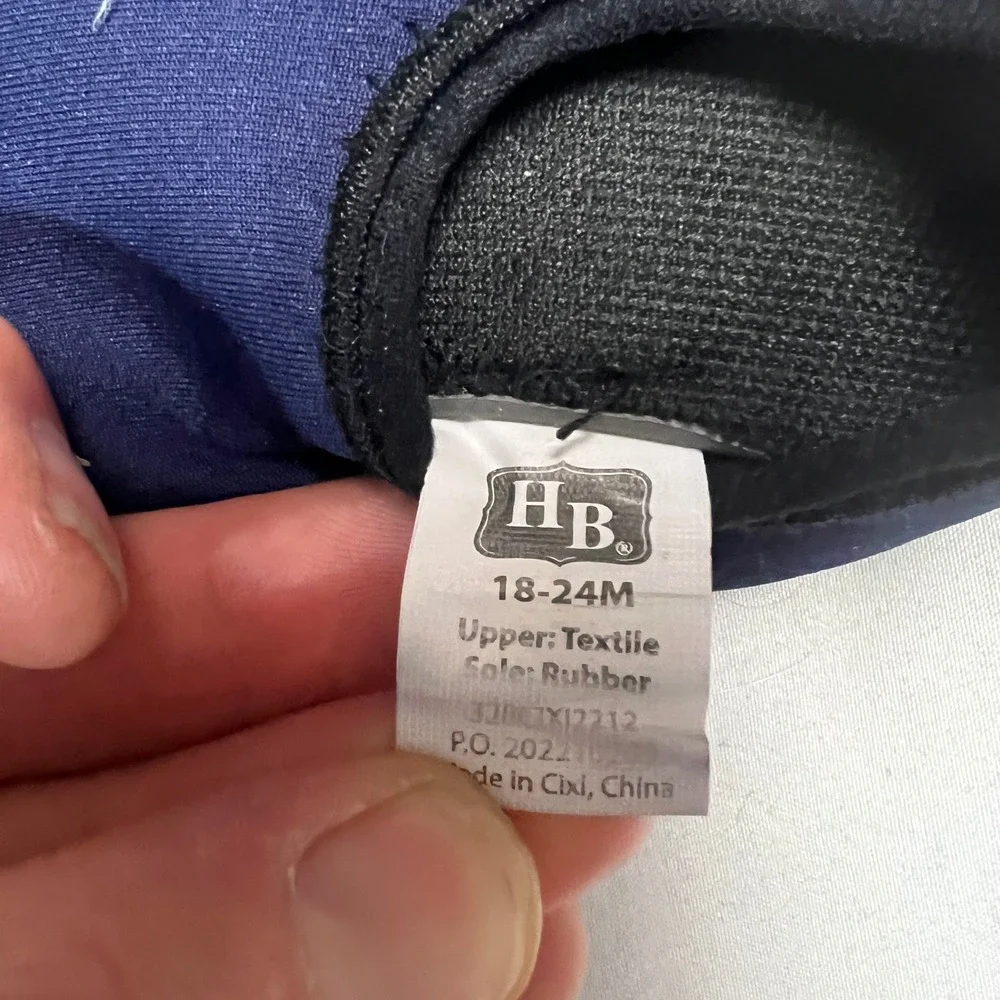 Hudson Baby HB Water Shoes Swim Socks Quick Dry Aqua Socks Beach Pool Sz 18-24M‎